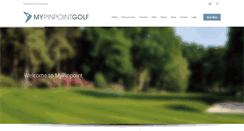 Desktop Screenshot of mypinpointgolf.com